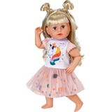ZAPF Creation BABY born Tutu Dress Unicorn 43cm, Accessori della bambola BABY born Tutu Dress Unicorn 43cm, Vestito per bambola, 3 anno/i