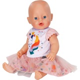 ZAPF Creation BABY born Tutu Dress Unicorn 43cm, Accessori della bambola BABY born Tutu Dress Unicorn 43cm, Vestito per bambola, 3 anno/i
