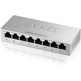 Zyxel GS-108BV5-EU0101F switch di rete Non gestito L2 Gigabit Ethernet (10/100/1000), Interruttore argento, Non gestito, L2, Gigabit Ethernet (10/100/1000)