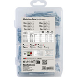 fischer Meister-Box tasselli metallici per cavità, Tassello argento