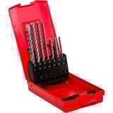 fischer Set di punte per martello Quattric II Set, SDS plus, Drill bit set 