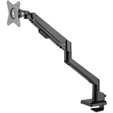 goobay Supporto singolo per monitor con molla a gas, Base per monitor Nero