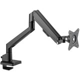 goobay Supporto singolo per monitor con molla a gas, Base per monitor Nero