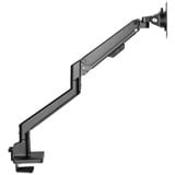 goobay Supporto singolo per monitor con molla a gas, Base per monitor Nero