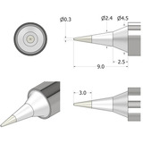 iFixit IF145-498-4, saldatore argento