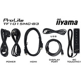 iiyama ProLite TF1015MC-B3, Monitor LED Nero