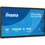 iiyama ProLite TW2424AS-B3P, Public Display Nero (opaco), Pannello piatto interattivo, 60,5 cm (23.8"), 1920 x 1080 Pixel, Wi-Fi, 24/7