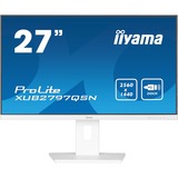 iiyama XUB2797QSN-W2, Monitor LED bianco (matto)