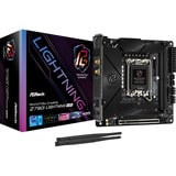 ASRock Z790I LIGHTNING WIFI, Scheda madre Nero/Argento