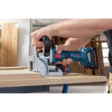 Bosch Fresatrice per lamelle a batteria GFF 18V-22 Professional Solo, 18 Volt, Strumento blu/Nero
