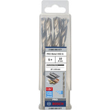 Bosch HSS-G Set di punte per trapano 5pezzo(i) Trapano, Set di punte per trapano, 1 cm, 1 cm, 13,3 cm, 8,7 cm