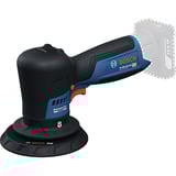 Bosch Lucidatrice a batteria GPX 12V-125 Professional solo, 12 Volt, Macchina di lucidatura blu/Nero