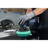 Bosch Lucidatrice a batteria GPX 12V-125 Professional solo, 12 Volt, Macchina di lucidatura blu/Nero