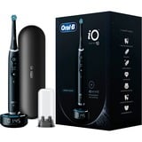 Braun iO Series 10 Adulto Spazzolino rotante-oscillante Nero, Spazzolino da denti elettrico Nero, Adulto, Spazzolino rotante-oscillante, Cura quotidiana, Pulito profondo, Cura gum, Sensibile, Sbiancante, Nero, 2 min, Rotondo