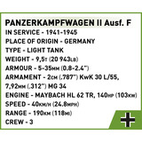 COBI Panzerkampfwagen II Ausf. F, Giochi di costruzione 