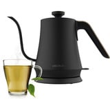 Cecotec Thermosense 500 Cisne, Bollitore Nero/legno