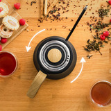 Cecotec Thermosense 500 Cisne, Bollitore Nero/legno