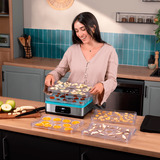 Cecotec VitaDry Pro Essiccatore, Macchina di essicazione accaio/trasparente