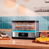 Cecotec VitaDry Pro Essiccatore, Macchina di essicazione accaio/trasparente