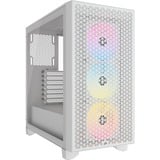 Corsair 3000D RGB Airflow, Chassis Tower bianco