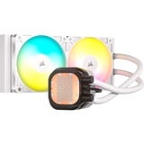 Corsair NAUTILUS 240 RS ARGB, Raffreddamento ad acqua bianco