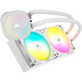 Corsair NAUTILUS 240 RS ARGB, Raffreddamento ad acqua bianco