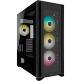 Corsair iCUE 7000X RGB Full Tower Nero Nero, Full Tower, PC, Nero, ATX, Giocare, Multi