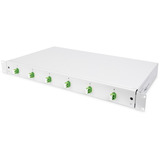 Digitus Scatola di giunzione LWL, equipaggiata, 6x LC-APC DX, OS2 