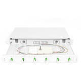 Digitus Scatola di giunzione LWL, equipaggiata, 6x LC-APC DX, OS2 