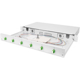 Digitus Scatola di giunzione LWL, equipaggiata, 6x LC-APC DX, OS2 