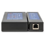 Digitus Tester di cavi unilaterale per cavi di rete RJ45, Tester per cavi Nero