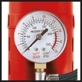 EINHELL CC-AC 35/10 12V compressore ad aria 35 l/min Accendisigari rosso/Nero, 35 l/min, 10 bar, 1,97 kg