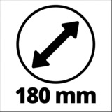 EINHELL CE-CP 18/180 Li E-Solo rosso/Nero