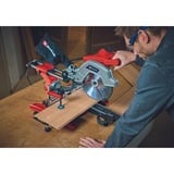 EINHELL Sega combinata da banco TE-SM 10 L Dual, Sega mitra/Troncatrice rosso