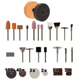 EINHELL TC-XG 75 Kit, Smerigliatrici da banco rosso/Nero
