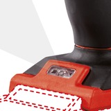 EINHELL TE-CD 18/40 Li-Solo 1500 Giri/min Senza chiave 1,1 kg Nero, Rosso rosso/Nero, Trapano con impugnatura a pistola, Senza chiave, 1,3 cm, 1500 Giri/min, 40 Nm, 6 mm