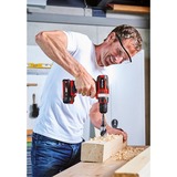 EINHELL TE-CD 18/40 Li-Solo 1500 Giri/min Senza chiave 1,1 kg Nero, Rosso rosso/Nero, Trapano con impugnatura a pistola, Senza chiave, 1,3 cm, 1500 Giri/min, 40 Nm, 6 mm