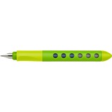 Faber-Castell 149817 penna stilografica Verde 1 pz verde chiaro, Verde, Acciaio all'iridio, Mancino, 1 pz