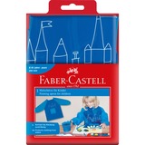 Faber-Castell 201203 grembiule per dipingere Taglia unica Blu Poliestere blu, Blu, Poliestere, Taglia unica, 6 anno/i, 1 tasche, 30 °C
