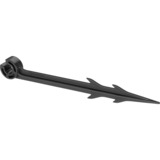GARDENA 13218-20 supporto per tubo Nero grigio, Nero, Da terra