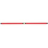 GEDORE Livella Red in alluminio, 100 cm, 2 bolle, Livelle rosso