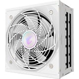 GIGABYTE AORUS ELITE P1000W ICE Alimentatore - PCIe 5.0, 80 PLUS Platinum, Design completamente modulare, Ventola da 120 mm, Compatibile con ATX 3.0, Spina EU, Alimentatore PC bianco, 80 PLUS Platinum, Design completamente modulare, Ventola da 120 mm, Compatibile con ATX 3.0, Spina EU, 1000 W, 100 - 240 V, 50/60 Hz, 15 - 6.5 A, Attivo, 125 W