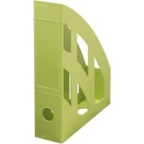 Herlitz 50034017 vassoio da scrivania Plastica Verde verde, Plastica, Verde, A4, Germania, 1 pz