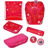 Herlitz SoftLight Plus Stars&Strips, Sacchetti di scuola rosso
