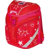 Herlitz SoftLight Plus Stars&Strips, Sacchetti di scuola rosso
