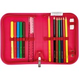 Herlitz SoftLight Plus Stars&Strips, Sacchetti di scuola rosso