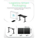 ICY BOX IB-EW122B-TT, Tabella Nero
