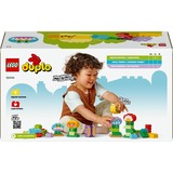LEGO DUPLO 10444 Giardino e Fiori Creativi, Giochi Educativi per l'Apprendimento dei Numeri Bambini 2+ con Animali Giocattolo, Giochi di costruzione Giochi Educativi per l'Apprendimento dei Numeri Bambini 2+ con Animali Giocattolo, Set da costruzione, 2 anno/i, Plastica, 45 pz, 652 g