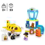 LEGO DUPLO La prima volta in aeroporto, Giochi di costruzione Set da costruzione, 2 anno/i, Plastica, 23 pz, 546 g