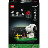 LEGO Ideas Peanuts: La cuccia di Snoopy, Giochi di costruzione Kit Modellismo da Esposizione per Adulti con Personaggi di Snoopy e Woodstock, Set da costruzione, 18 anno/i, Plastica, 964 pz, 1,25 kg, Vendita al dettaglio